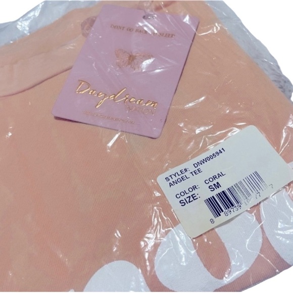 NWT DOLLS KILL * DAYDREAM NATION ANGEL TEE SIZE S/M - Picture 6 of 6